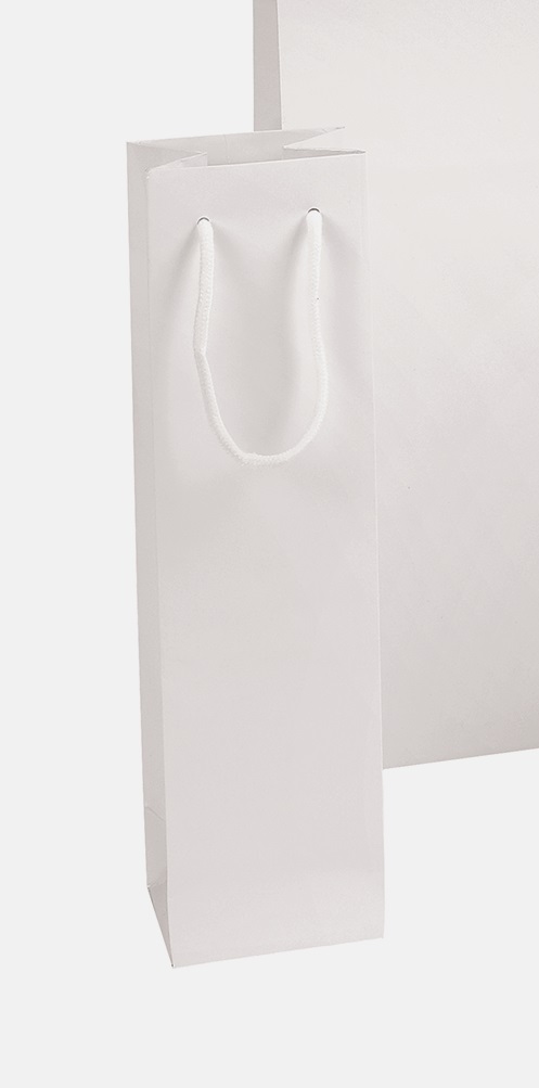 Lack-Tasche "Roma", Flaschen-Format 10x8,5x36cm, div. Farben