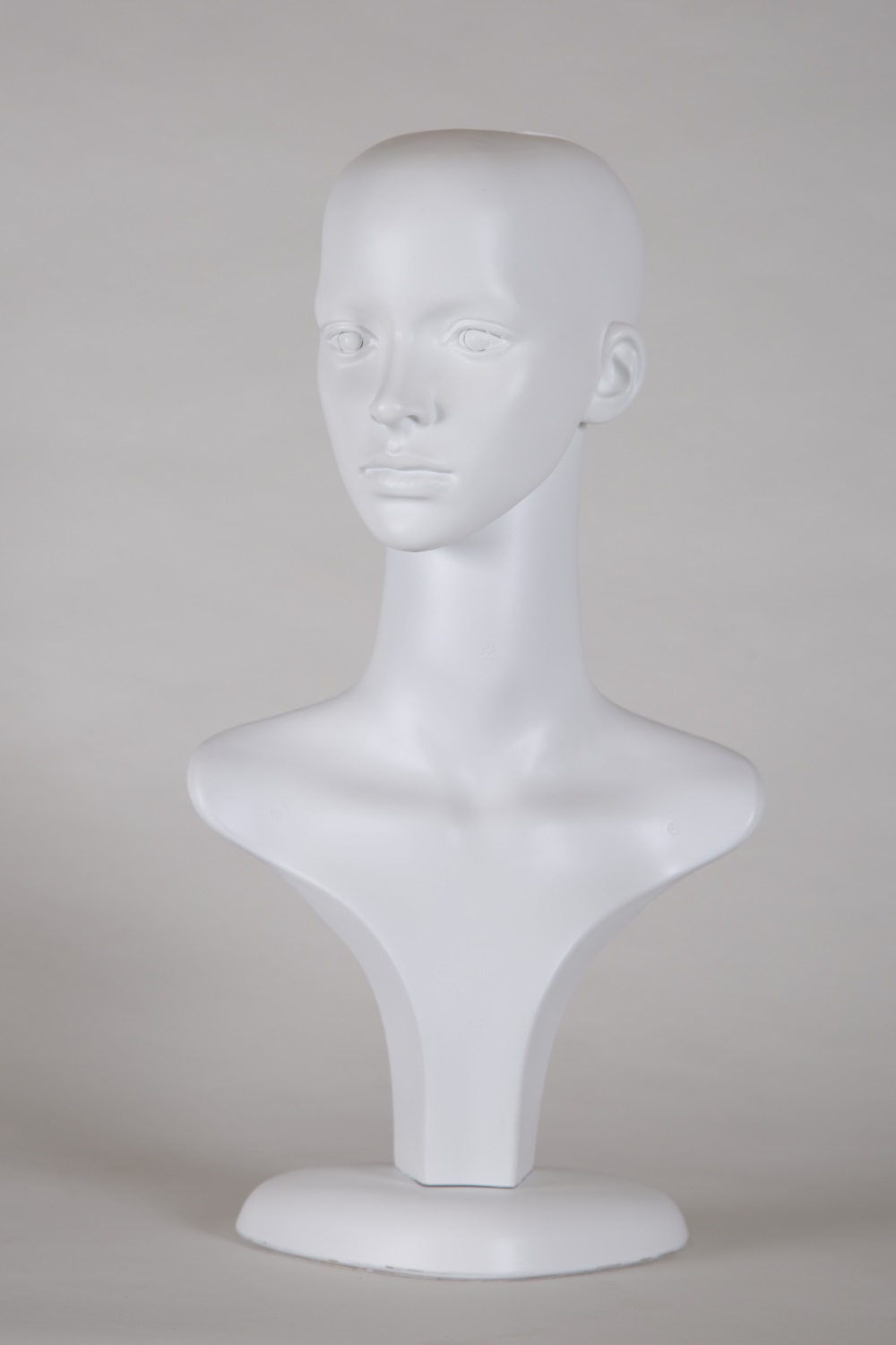 Deko-Kopf Dame mit Ohren Höhe: 52cm in weiß | STREIF AUSTRIA